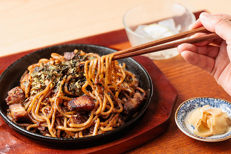 お待たせしました！"究極の焼きそば1.0"がdancyu食堂の定番メニューになりました