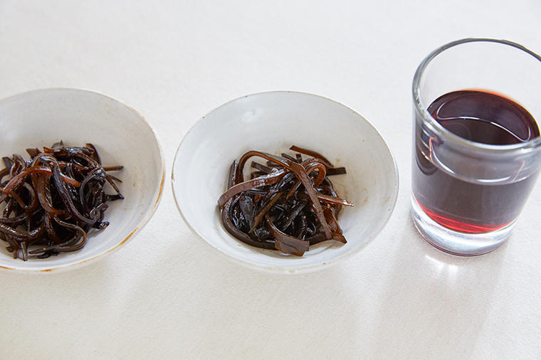 出汁がら昆布