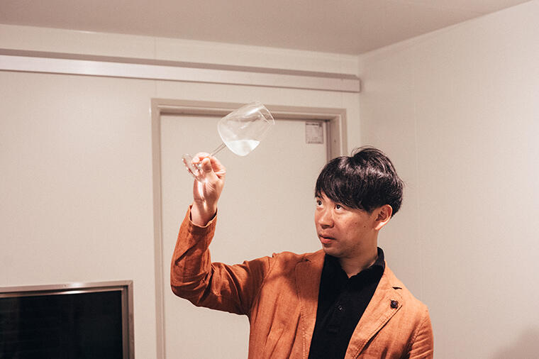 SakeBaseラボに「せんきん」の薄井蔵元がやって来た!