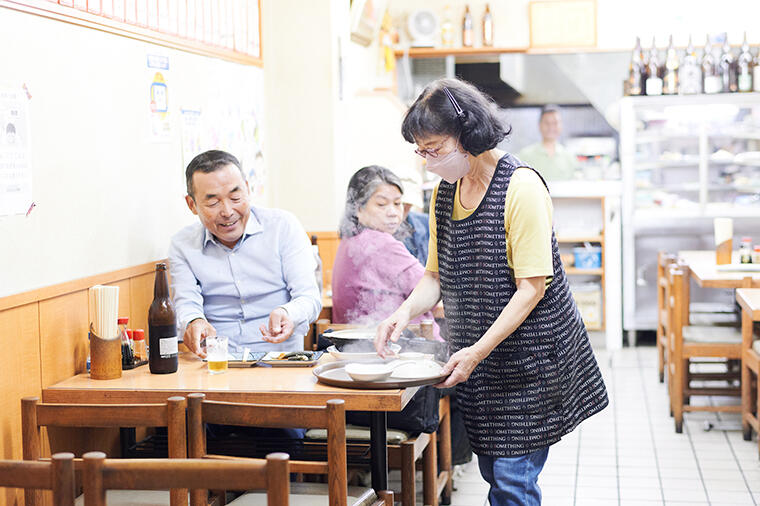 馴染みのある味、昭和価格「田舎家食堂」