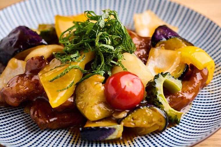 dancyu食堂に限定メニュー登場!dancyu最新号をリアルで食べる「夏野菜酢豚定食」