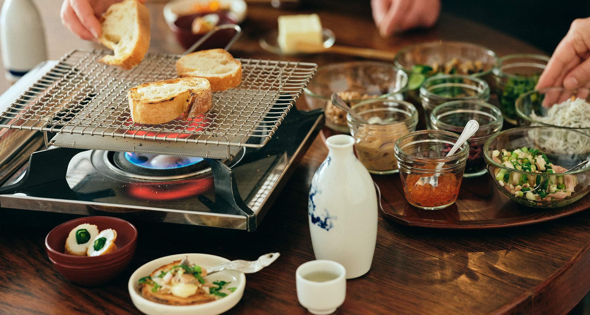 お酒に合うアイデアつまみ”パンつま”!